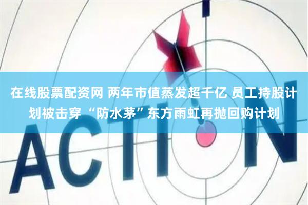 在线股票配资网 两年市值蒸发超千亿 员工持股计划被击穿 “防水茅”东方雨虹再抛回购计划